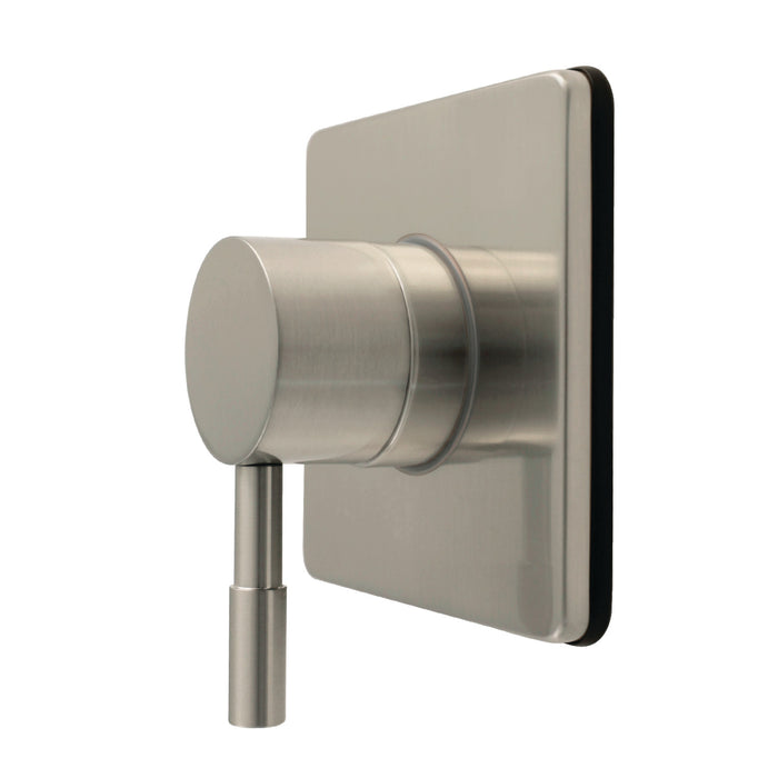 Kingston Sona KS4048DL - Concord Single-Handle Six-Way Diverter Valve with Square Trim Kit, Brushed Nickel