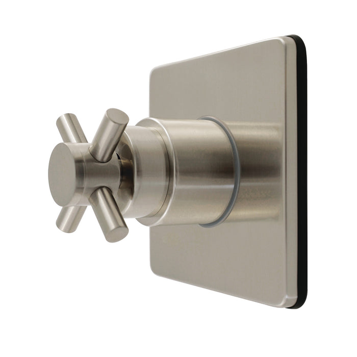 Kingston Sona KS4048DX - Concord Single-Handle Six-Way Diverter Valve with Square Trim Kit, Brushed Nickel