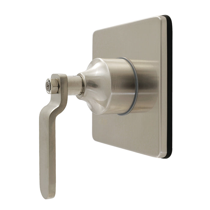 Kingston Sona KS4048KL - Whitaker Single-Handle Six-Way Diverter Valve with Square Trim Kit, Brushed Nickel