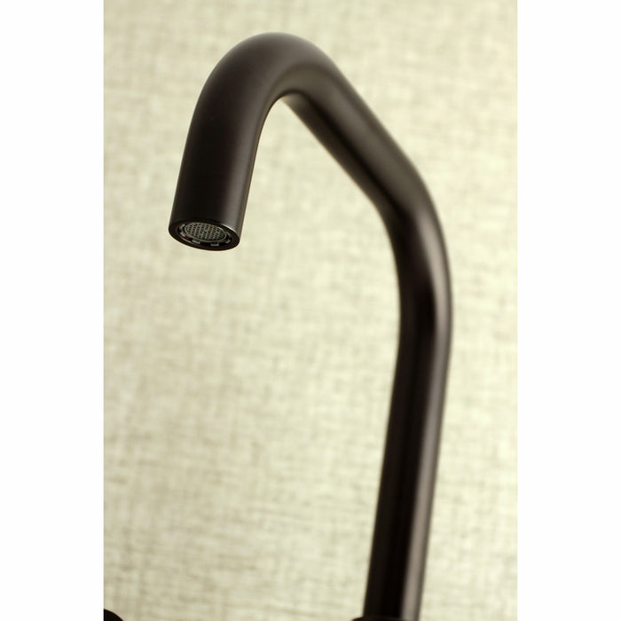 Kingston Sona KS413ORB - Concord Two-Handle 2-Hole Wall Mount Kitchen Faucet, Oil Rubbed Bronze