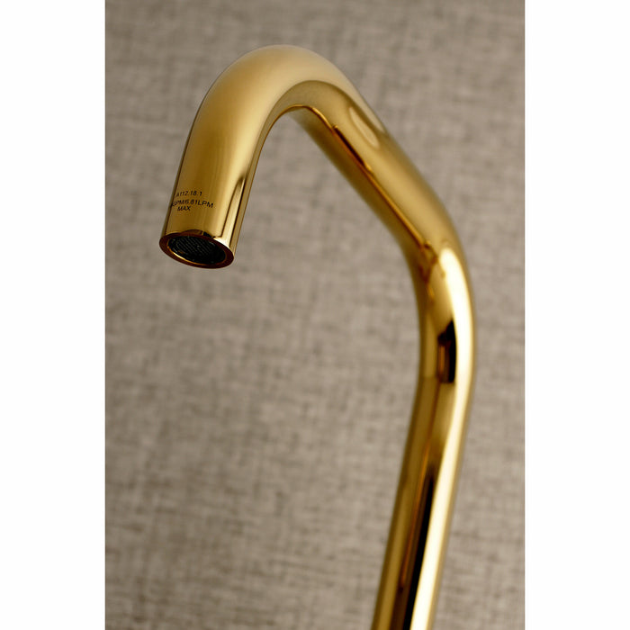 Kingston Sona KS413PB - Concord Two-Handle 2-Hole Wall Mount Kitchen Faucet, Polished Brass