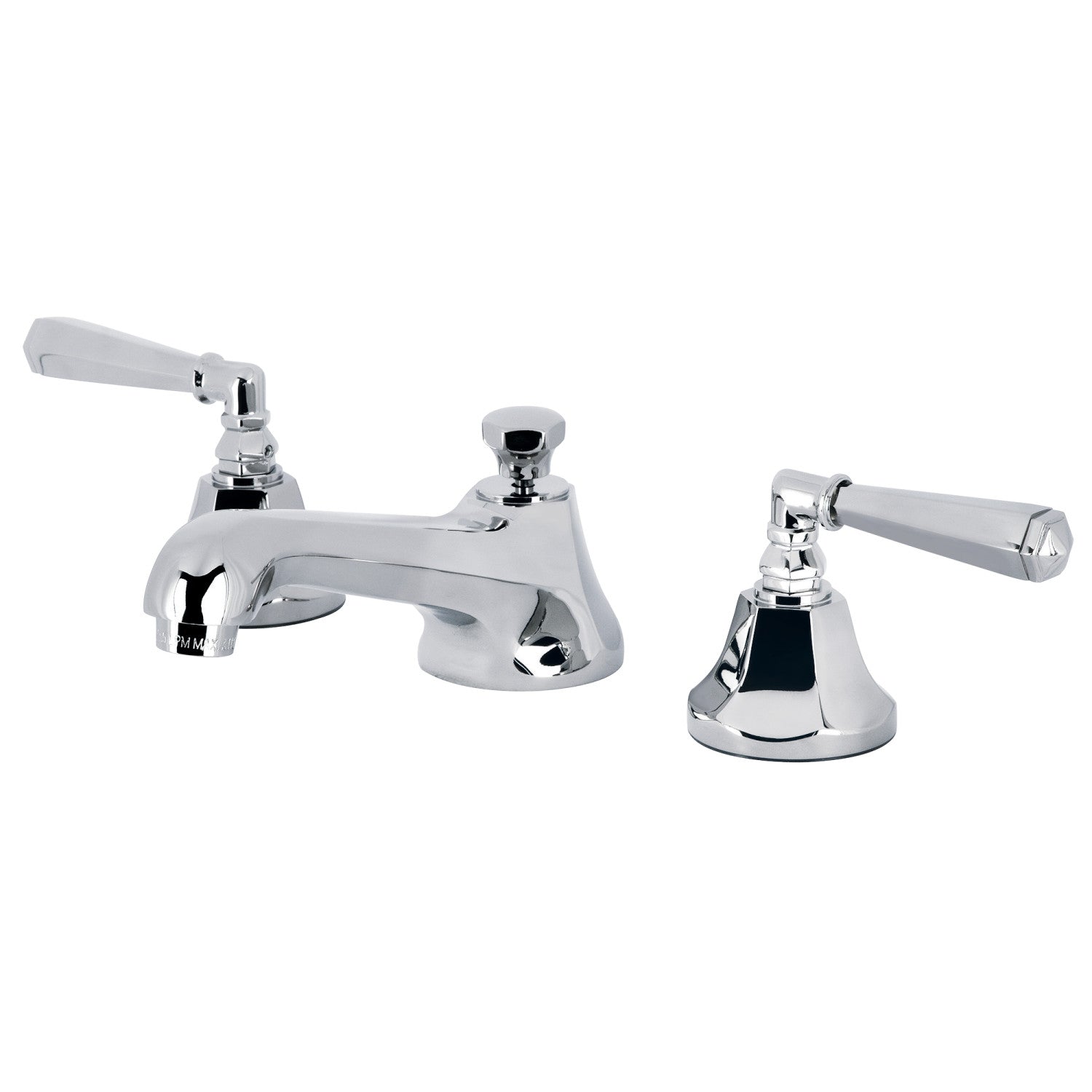 Kingston Tulare KS4461HL - Metropolitan Two-Handle 3-Hole Deck