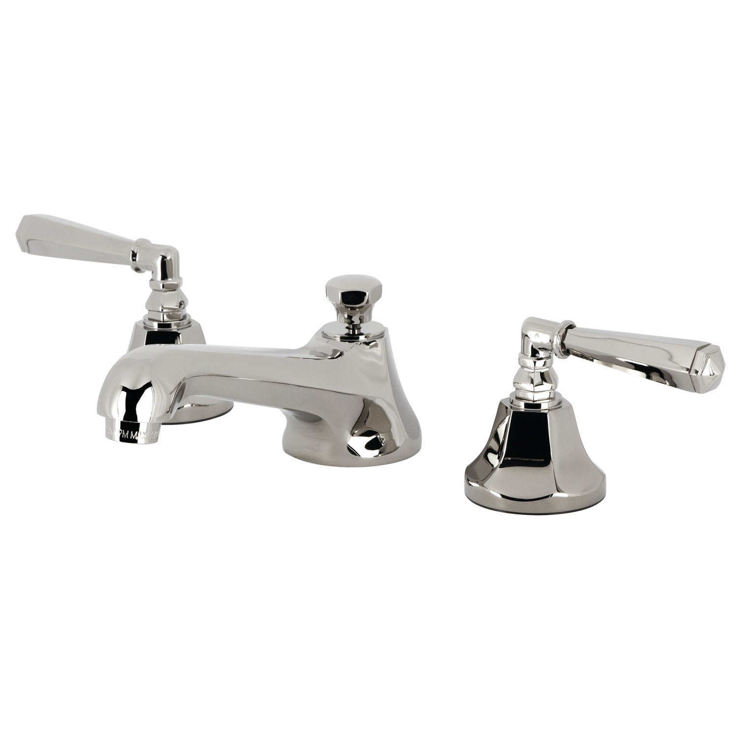 Kingston Tulare KS4466HL - Metropolitan Two-Handle 3-Hole Deck