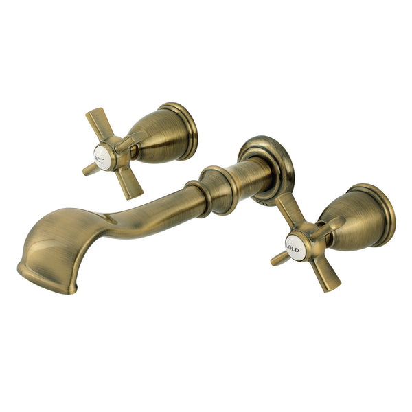 (´・・`) Kingston Tulare KS5023ZX - Millennium Two-Handle 3-Hole Wall Mount