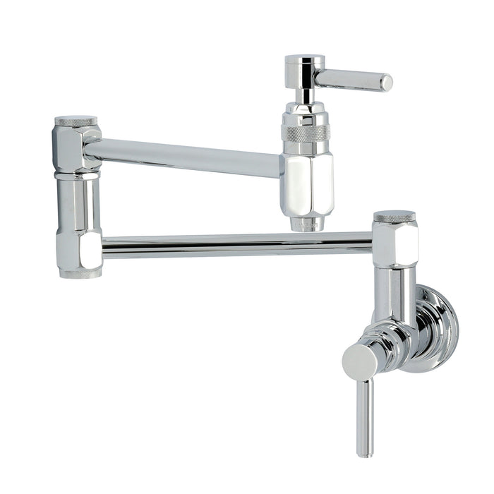 Kingston Sona KS5101DL - Concord Wall Mount Pot Filler Faucet, Polished Chrome