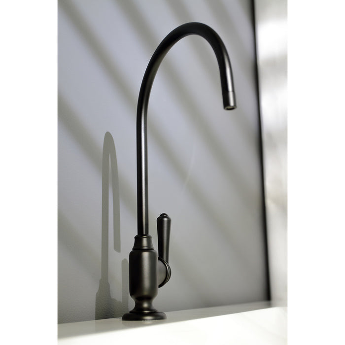 Kingston Tulare KS5190NML - Magellan Single-Handle 1-Hole Deck Mount Water Filtration Faucet, Matte Black