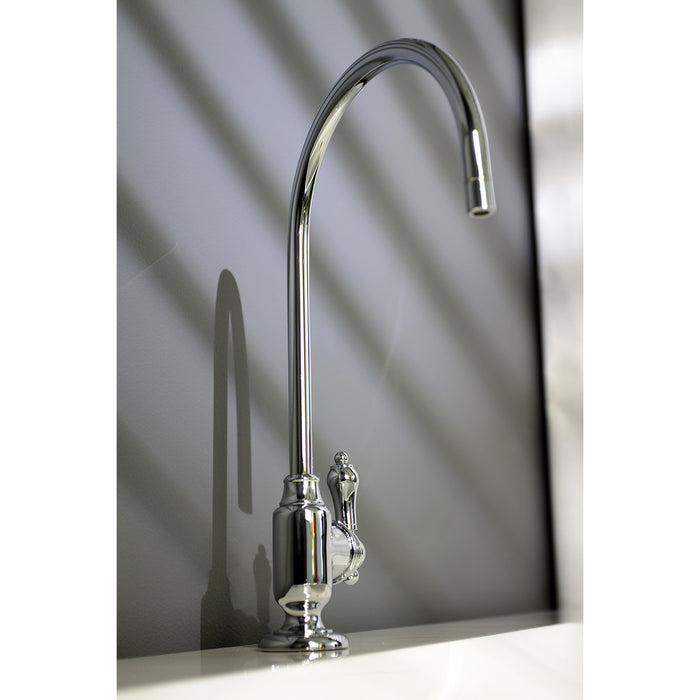 Kingston Heirloom KS5191BAL - Heirloom Single-Handle 1-Hole Deck Mount Water Filtration Faucet, Polished Chrome