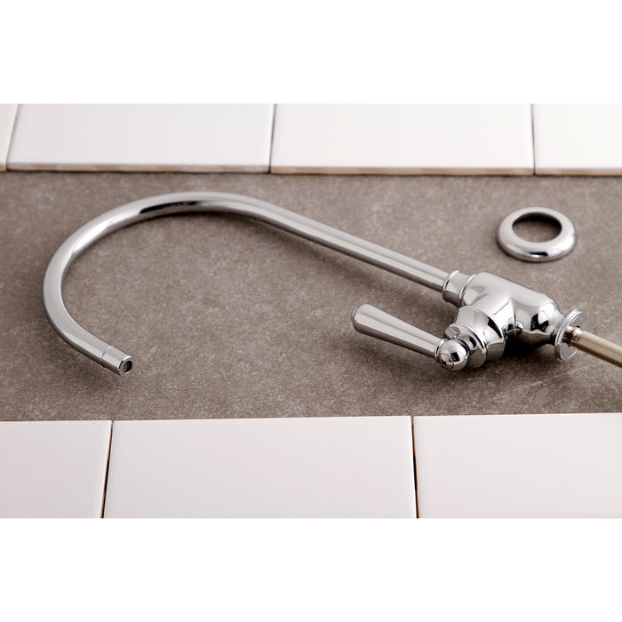 Kingston Tulare KS5191NML - Magellan Single-Handle 1-Hole Deck Mount Water Filtration Faucet, Polished Chrome