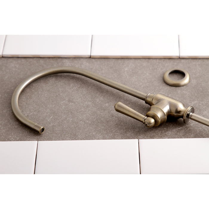 Magellan KS5193NML Single-Handle 1-Hole Deck Mount Water Filtration Faucet, Antique Brass