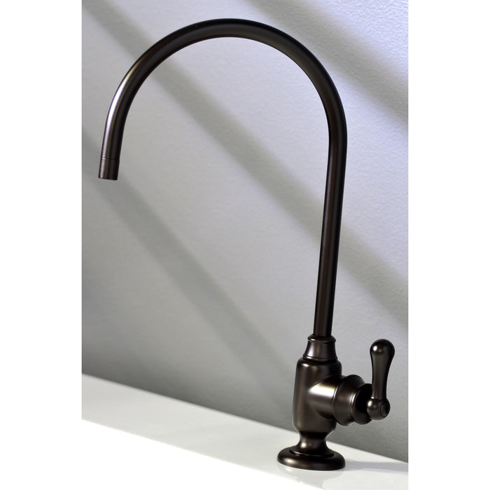 Kingston Heirloom KS5195AL - Royale Single-Handle 1-Hole Deck Mount Water Filtration Faucet, Oil Rubbed Bronze