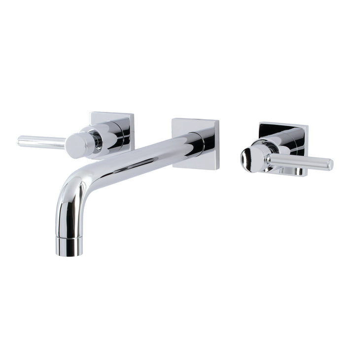 Kingston Sona KS6021DL - Concord Two-Handle 3-Hole Wall Mount Tub Faucet, Polished Chrome