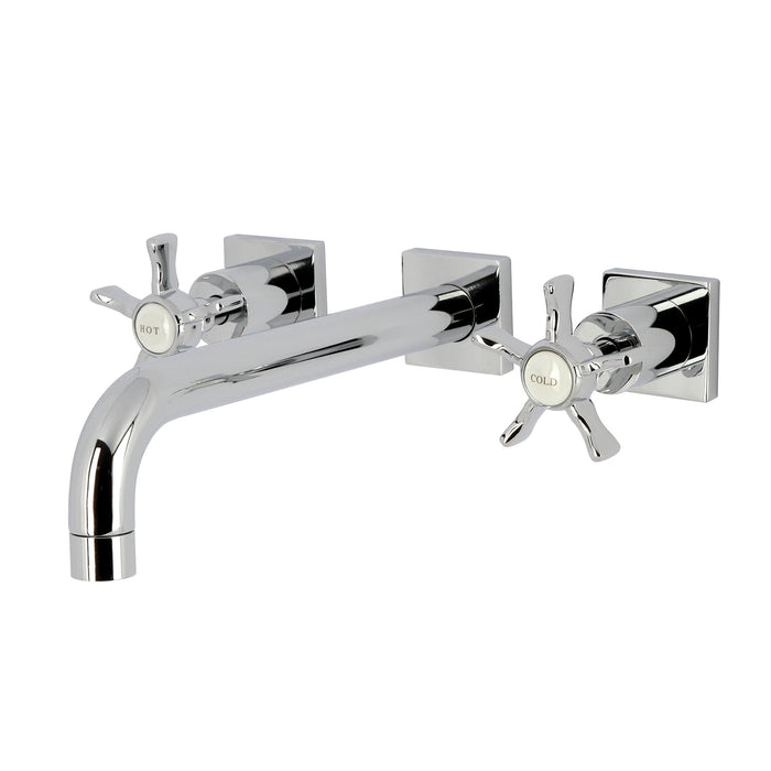 Kingston Sona KS6021NX - Hamilton Two-Handle 3-Hole Wall Mount Roman Tub Faucet, Polished Chrome