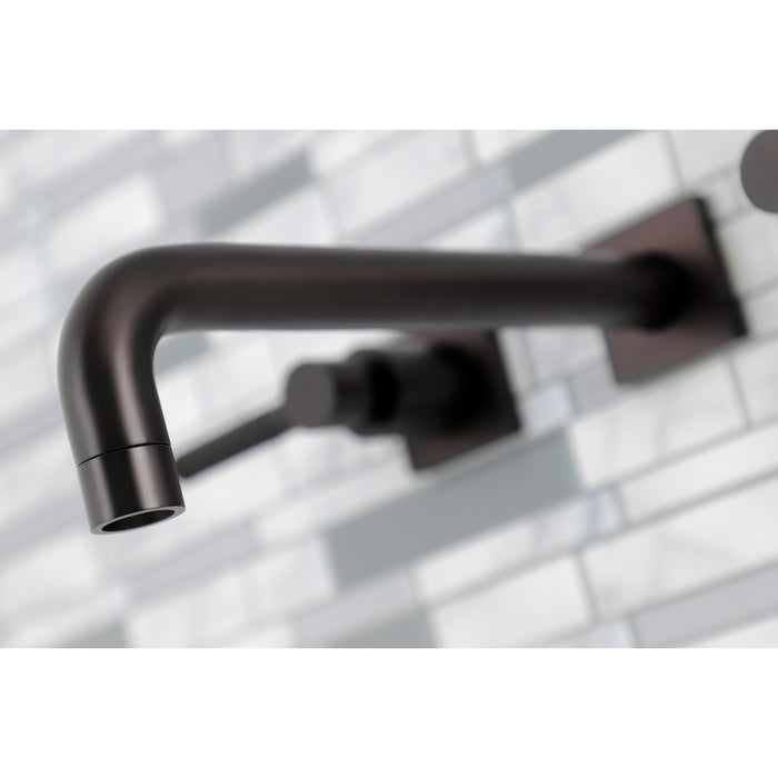 Kingston Sona KS6025DKL - Kaiser Two-Handle 3-Hole Wall Mount Tub Faucet, Oil Rubbed Bronze