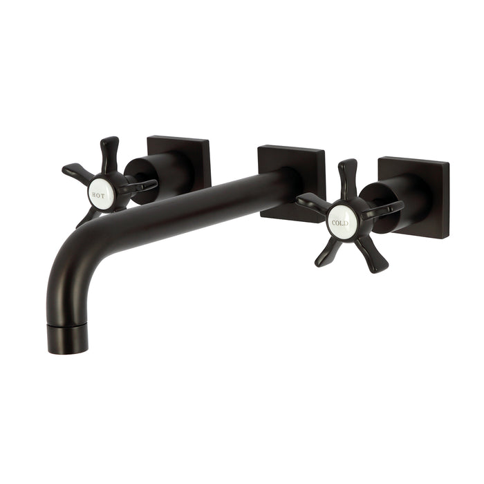 Kingston Sona KS6025NX - Hamilton Two-Handle 3-Hole Wall Mount Roman Tub Faucet, Oil Rubbed Bronze
