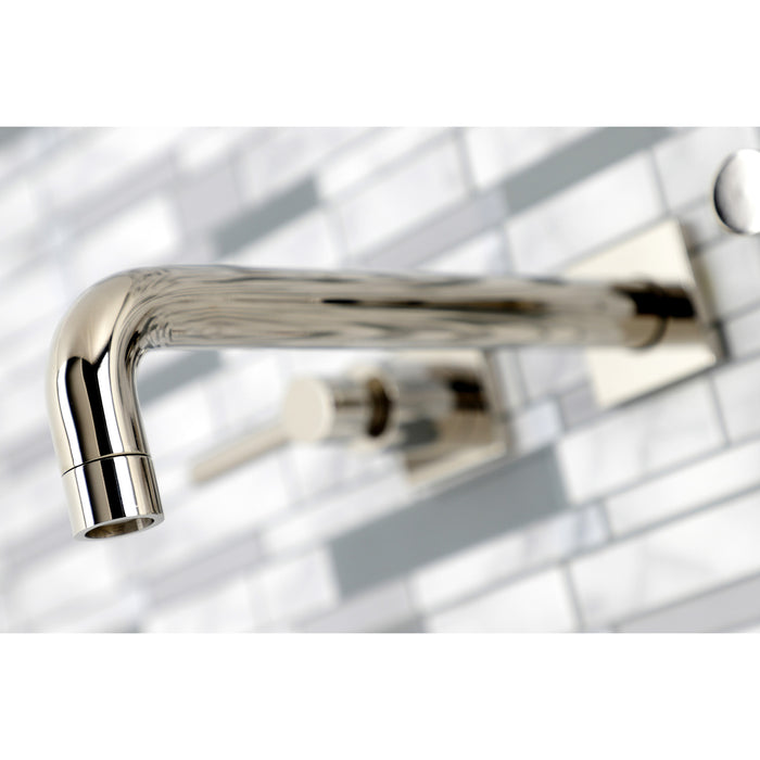 Kingston Sona KS6026DL - Concord Two-Handle 3-Hole Wall Mount Tub Faucet, Polished Nickel