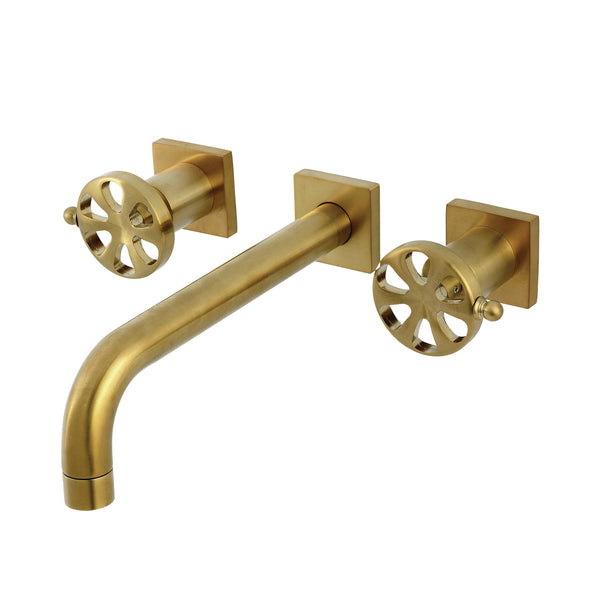 Kingston Brass KSD282RXNB Belknap シングルハンドル バスルーム蛇口 プッシュポップアップ付き ナポリブロンズ 並行輸入品