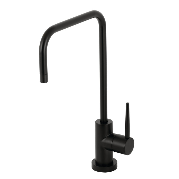 New York KS6190NYL Single-Handle 1-Hole Deck Mount Water Filtration Faucet, Matte Black