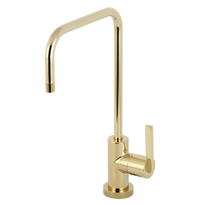 Kingston Sona KS6192CTL - Continental Single-Handle 1-Hole Deck Mount Water Filtration Faucet, Polished Brass
