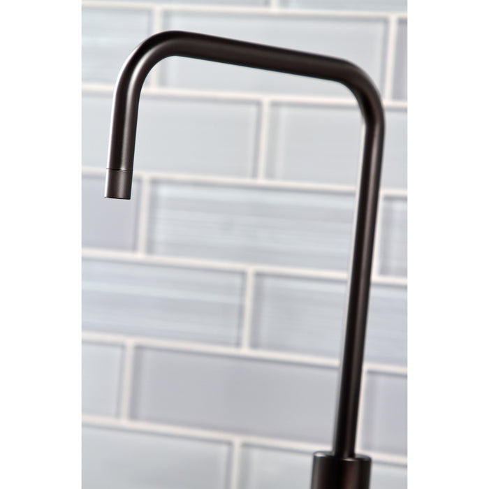 Kingston Sona KS6195CTL - Continental Single-Handle 1-Hole Deck Mount Water Filtration Faucet, Oil Rubbed Bronze