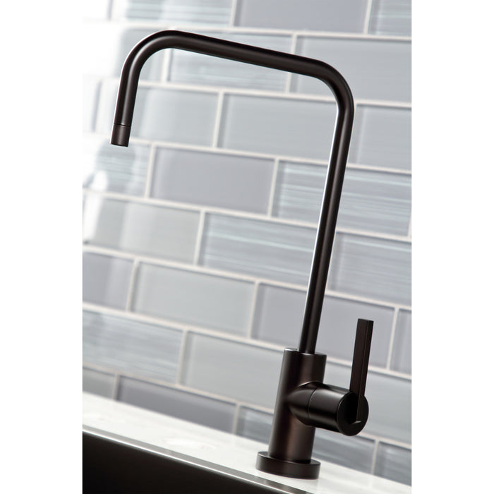 Kingston Sona KS6195CTL - Continental Single-Handle 1-Hole Deck Mount Water Filtration Faucet, Oil Rubbed Bronze
