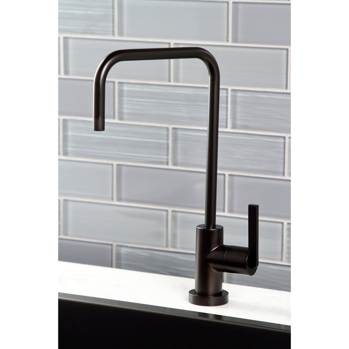 Kingston Sona KS6195CTL - Continental Single-Handle 1-Hole Deck Mount Water Filtration Faucet, Oil Rubbed Bronze