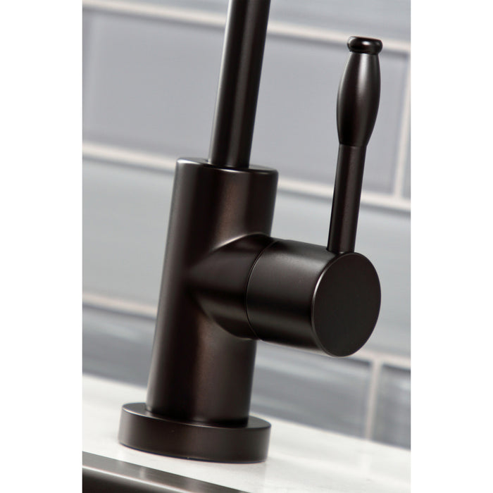 Kingston Sona KS6195NKL - Nustudio Single-Handle 1-Hole Deck Mount Water Filtration Faucet, Oil Rubbed Bronze