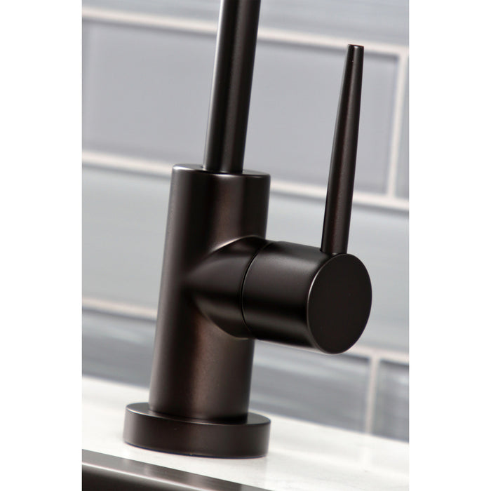 New York KS6195NYL Single-Handle 1-Hole Deck Mount Water Filtration Faucet, Oil Rubbed Bronze