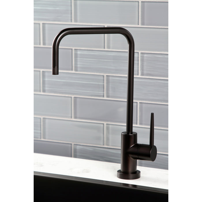 New York KS6195NYL Single-Handle 1-Hole Deck Mount Water Filtration Faucet, Oil Rubbed Bronze