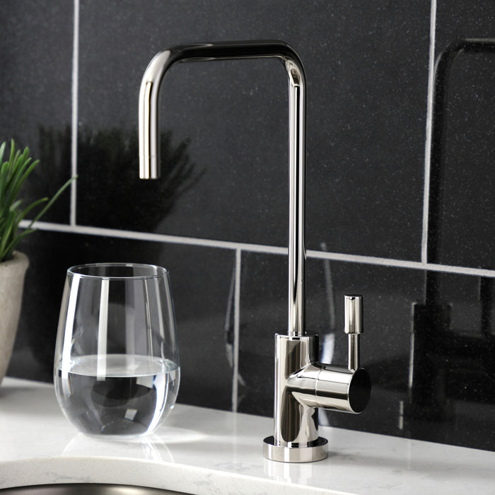 Concord KS6196DL Single-Handle 1-Hole Deck Mount Water Filtration Faucet, Polished Nickel