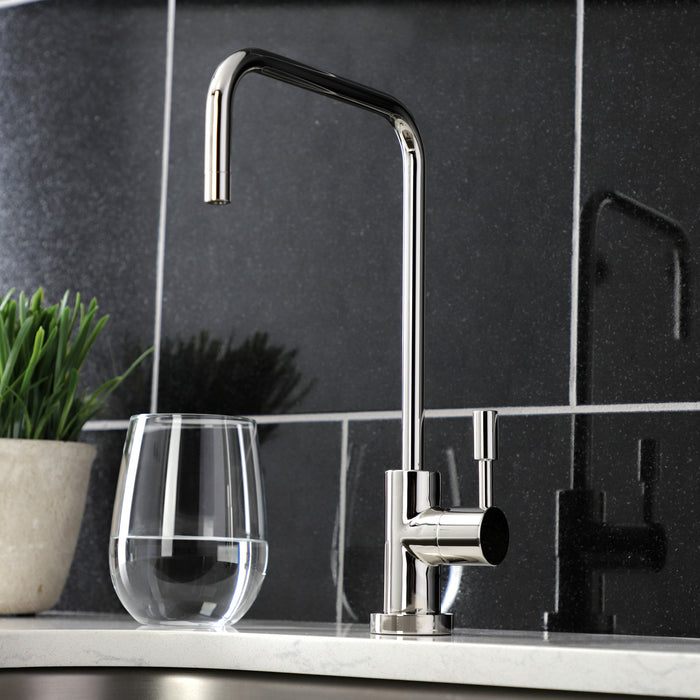 Concord KS6196DL Single-Handle 1-Hole Deck Mount Water Filtration Faucet, Polished Nickel