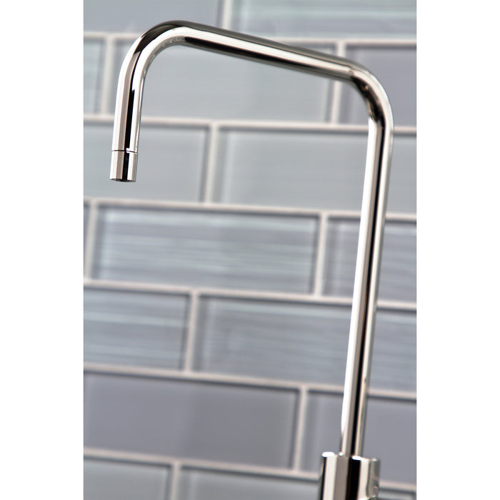 New York KS6196NYL Single-Handle 1-Hole Deck Mount Water Filtration Faucet, Polished Nickel