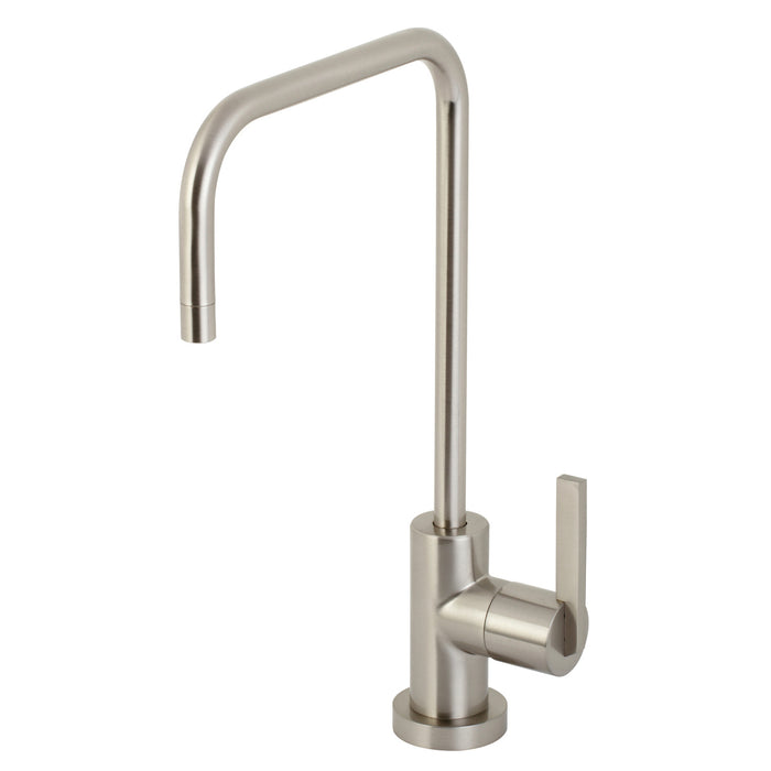Kingston Sona KS6198CTL - Continental Single-Handle 1-Hole Deck Mount Water Filtration Faucet, Brushed Nickel