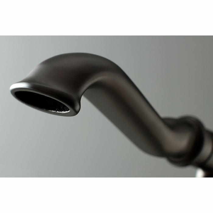 Kingston Tulare KS7015RL - Royale Single-Handle 1-Hole Freestanding Tub Faucet with Hand Shower, Oil Rubbed Bronze