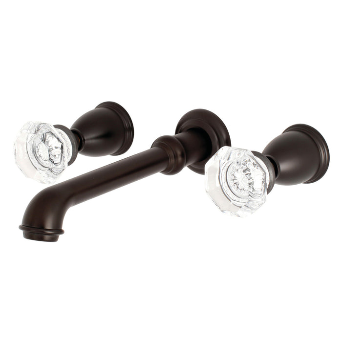 Kingston Tulare KS7025WCL - Celebrity Two-Handle 3-Hole Wall Mount Tub Faucet, Oil Rubbed Bronze