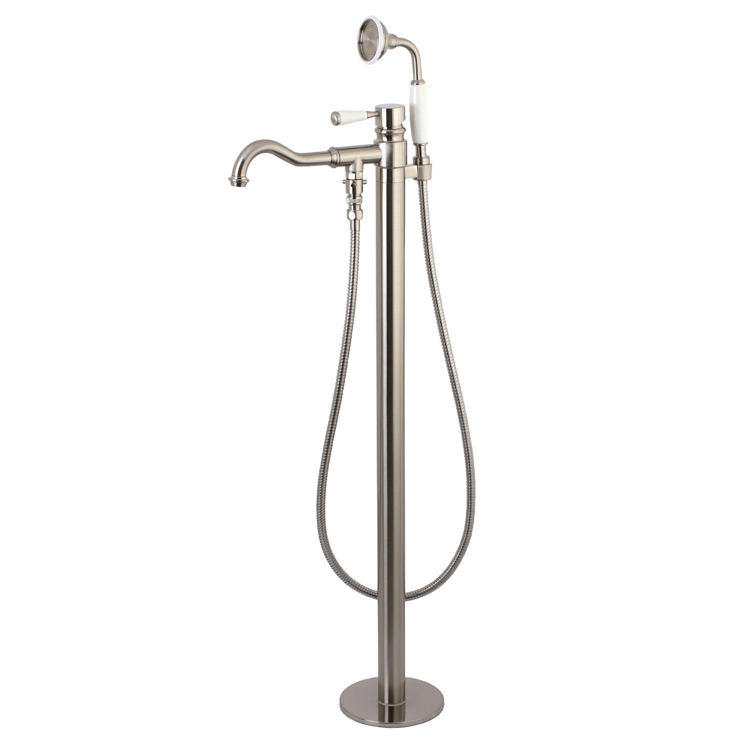 Kingston Tulare KS7138DPL - Paris Single-Handle 1-Hole Freestanding Tu