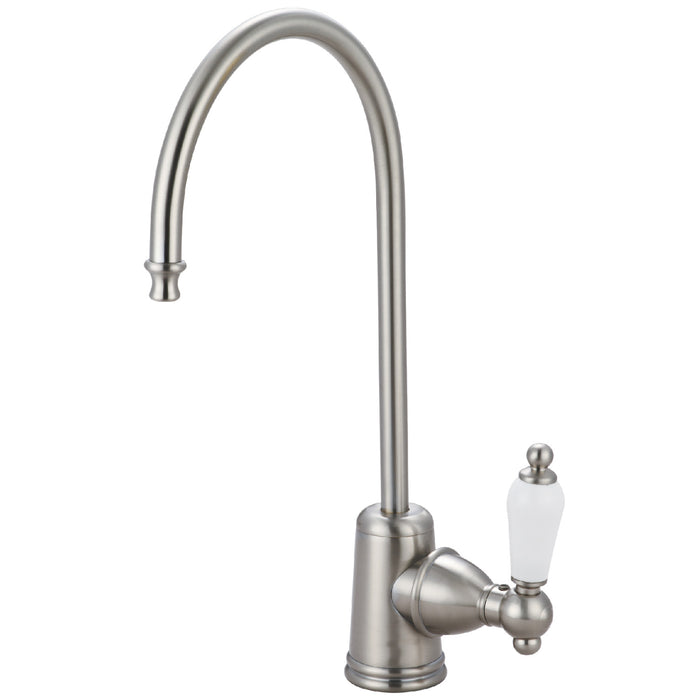 Kingston Heirloom KS7198PL - Victorian Single-Handle 1-Hole Deck Mount Water Filtration Faucet, Brushed Nickel