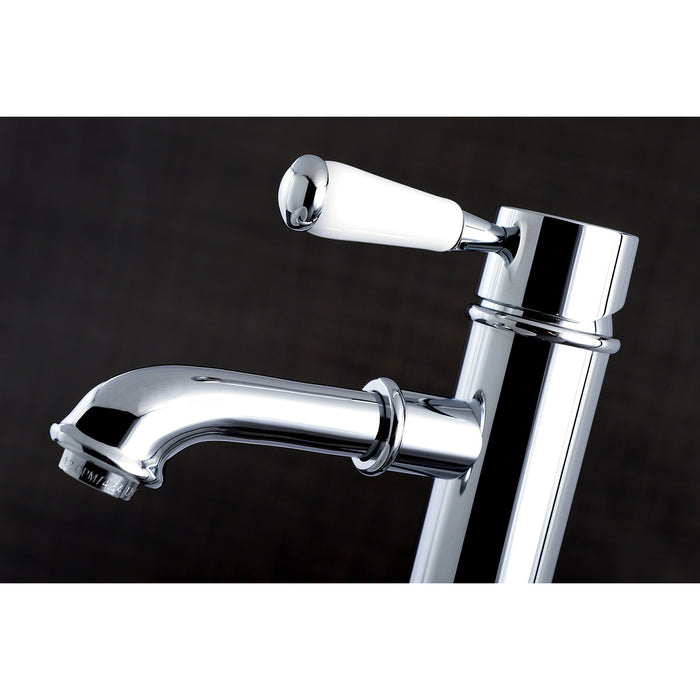 Kingston Tulare KS7211DPL - Paris Single-Handle 1-Hole Deck Mount Vessel Faucet, Polished Chrome