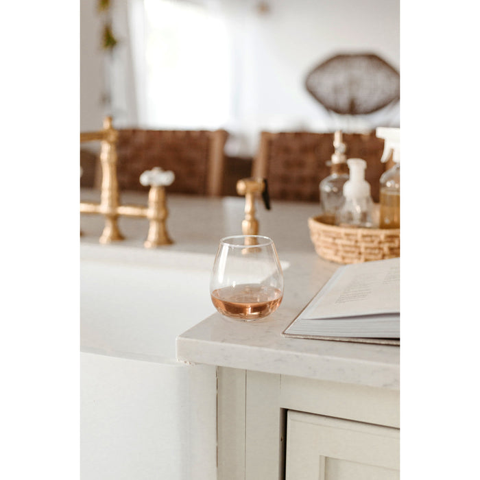 Kingston Tulare KS7277PXBS - English Country Two-Handle 4-Hole Deck Mount Bridge Kitchen Faucet with Brass Sprayer, Brushed Brass