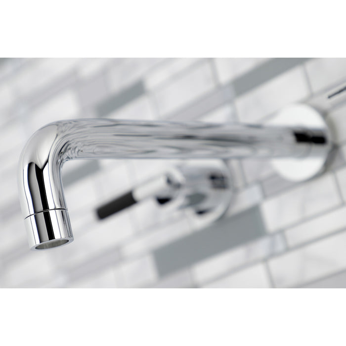 Kingston Sona KS8021CKL - Kaiser Two-Handle 3-Hole Wall Mount Tub Faucet, Polished Chrome