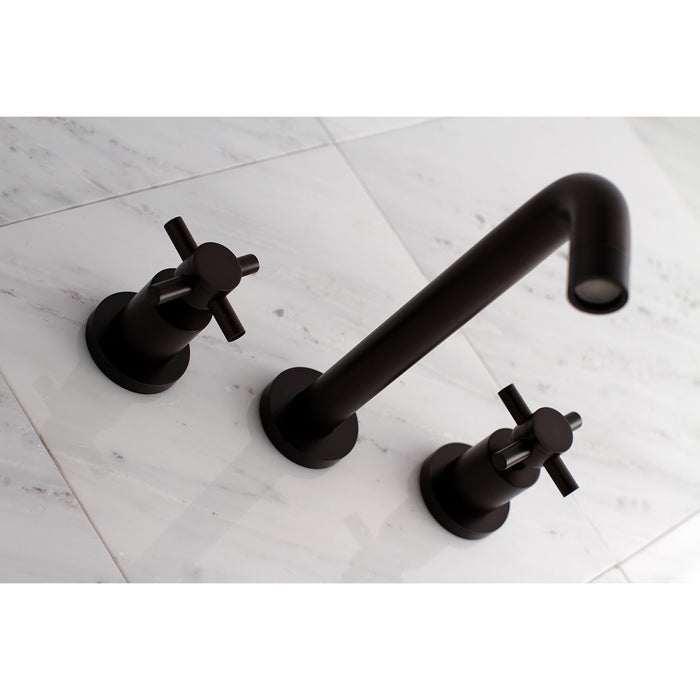 Kingston Sona KS8025DX - Concord Two-Handle 3-Hole Wall Mount Roman Tub Faucet, Oil Rubbed Bronze