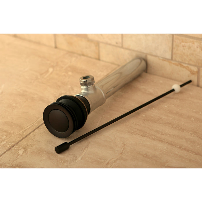 Kingston Concord KS8105 Brass Pop-Up Bathroom Sink Drain without Overflow, 22 Gauge, Oil Rubbed Bronze