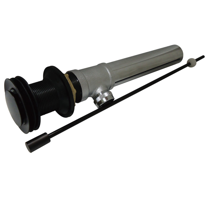 Kingston Concord KS8105 Brass Pop-Up Bathroom Sink Drain without Overflow, 22 Gauge, Oil Rubbed Bronze