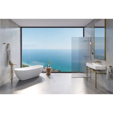 Kingston Sona KS8123DL - Concord Double-Handle 3-Hole Wall Mount Bathr