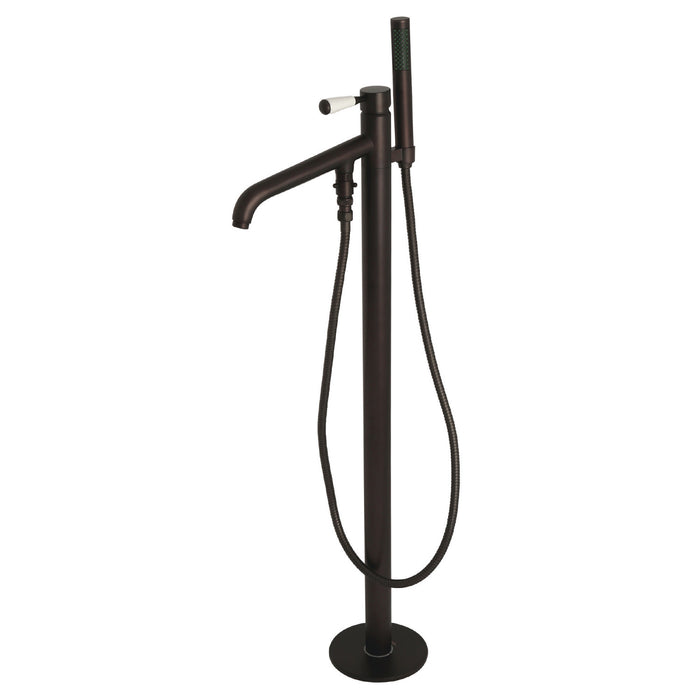 Kingston Tulare KS8135DPL - Paris Single-Handle 1-Hole Freestanding Tub Faucet, Oil Rubbed Bronze
