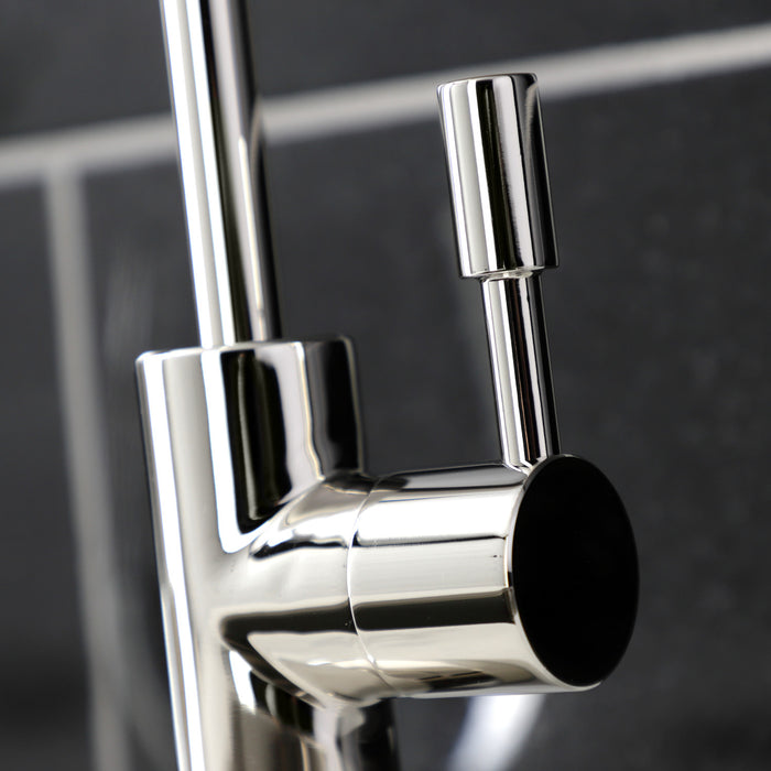 Concord KS8196DL Single-Handle 1-Hole Deck Mount Water Filtration Faucet, Polished Nickel