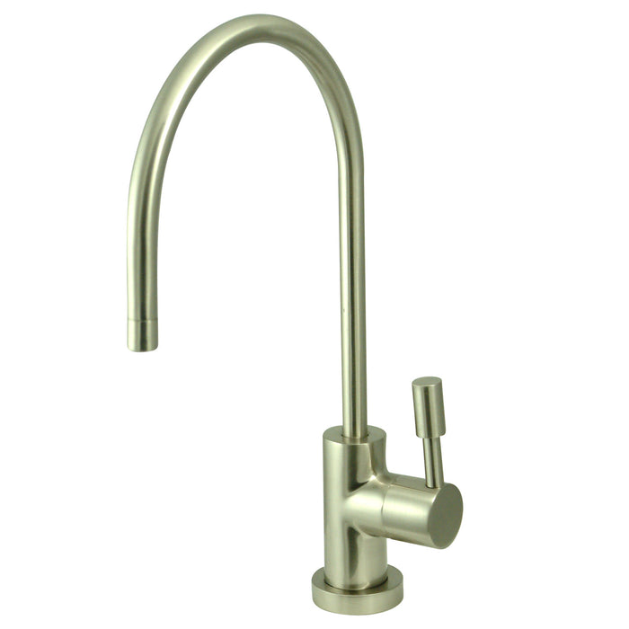 Kingston Sona KS8198DL - Concord Single-Handle 1-Hole Deck Mount Water Filtration Faucet, Brushed Nickel