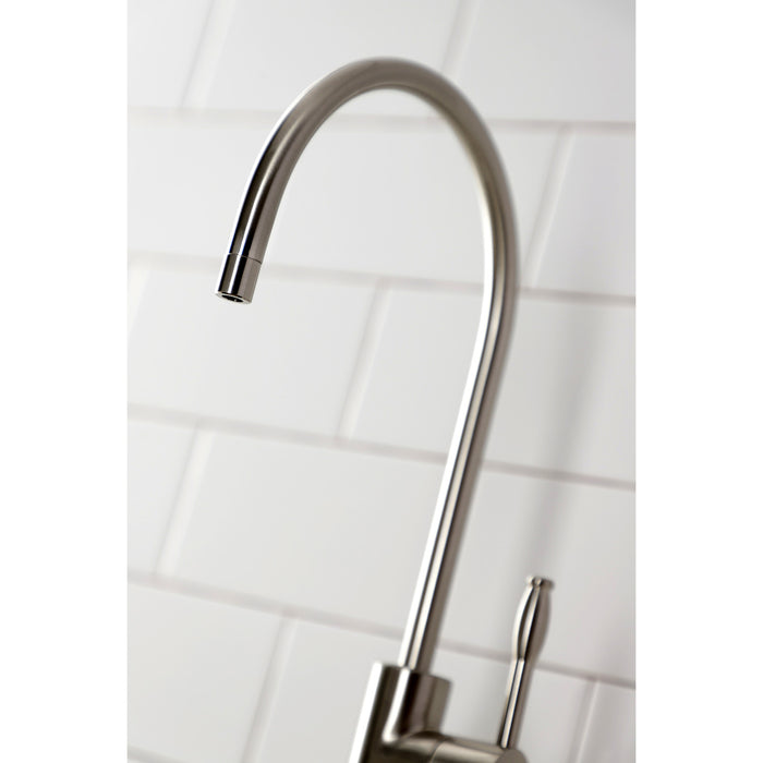 Kingston Sona KS8198NKL - Nustudio Single-Handle 1-Hole Deck Mount Water Filtration Faucet, Brushed Nickel