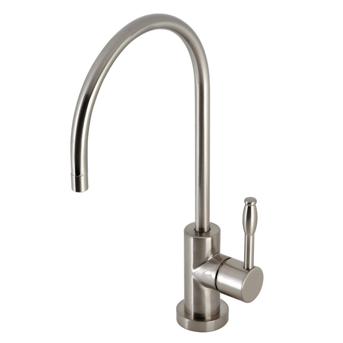 Kingston Sona KS8198NKL - Nustudio Single-Handle 1-Hole Deck Mount Water Filtration Faucet, Brushed Nickel
