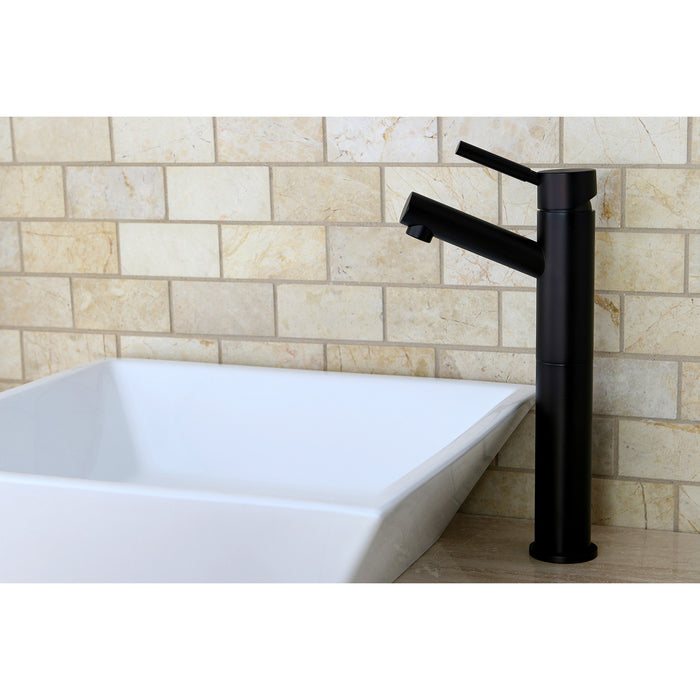 Kingston Concord KS8415DL Single-Handle 1-Hole Deck Mount Vessel Faucet, Oil Rubbed Bronze