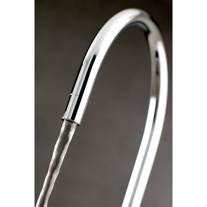 Kingston Brass KB961 Magellan Widespread Bathroom Faucet With Retail Pop-Up, Polished Chrome, 1...